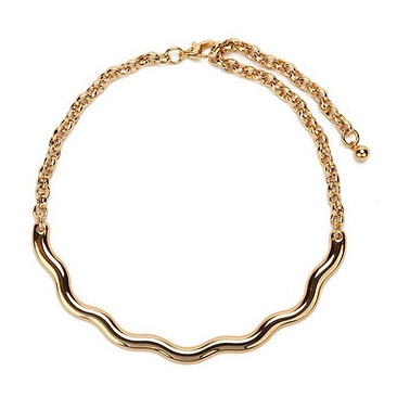 Chocker Onda Dourada