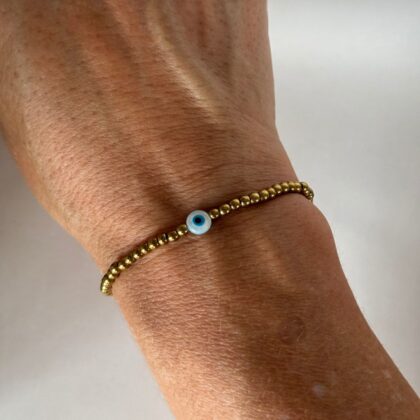 Pulseira Good Vibes Dourada