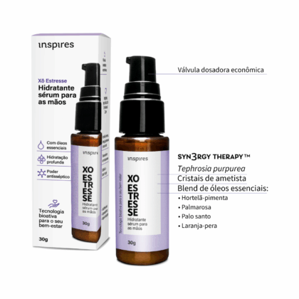 Hidratante sérum para as mãos - Xô Estresse